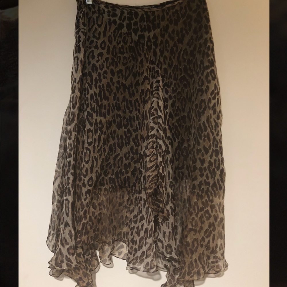 DOLCE & GABBANA Leopard Skirt size 44